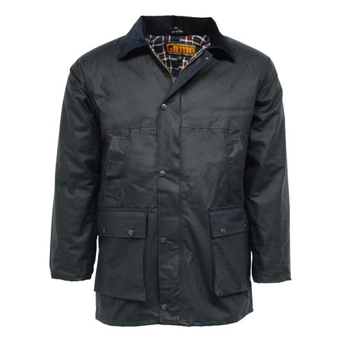 Game Classic Padded Wax Jacket up to 5XL - Durable, Weather Resistant & Stylish Outerwear - BEYRUN