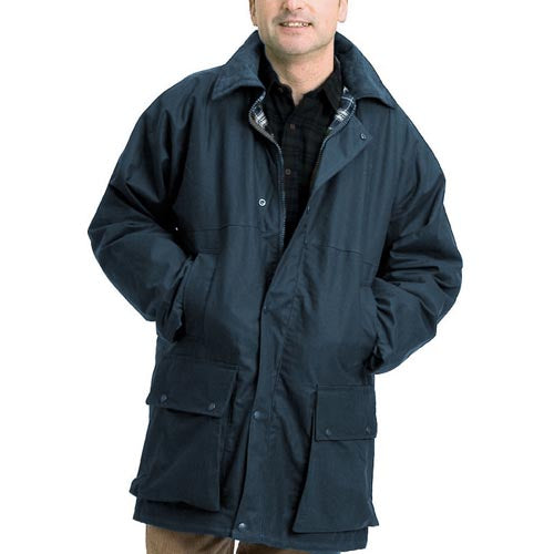 Game Classic Padded Wax Jacket up to 5XL - Durable, Weather Resistant & Stylish Outerwear - BEYRUN