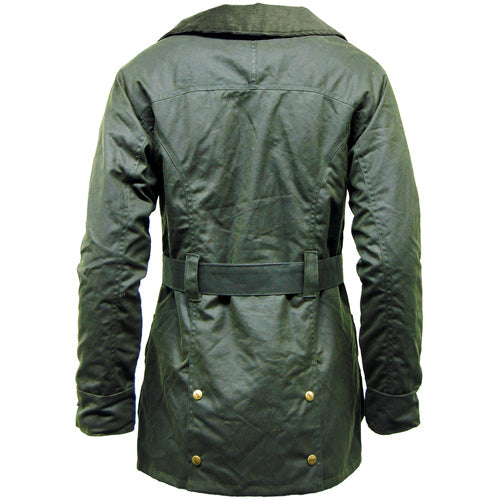 Game Cantrell Padded Antique Waxed Jacket | Premium Ladies Wax Jacket, Made in the UK - BEYRUN