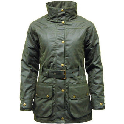 Game Cantrell Padded Antique Waxed Jacket | Premium Ladies Wax Jacket, Made in the UK - BEYRUN