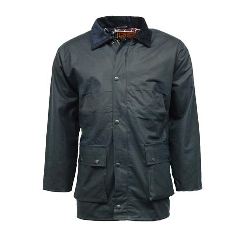 Game Lightweight Wax Jacket - Waterproof & Windproof, Unpadded, Perfect for Outdoor Adventures - BEYRUN