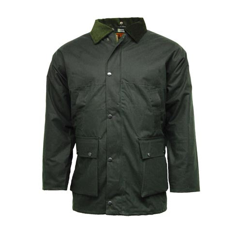 Game Lightweight Wax Jacket - Waterproof & Windproof, Unpadded, Perfect for Outdoor Adventures - BEYRUN