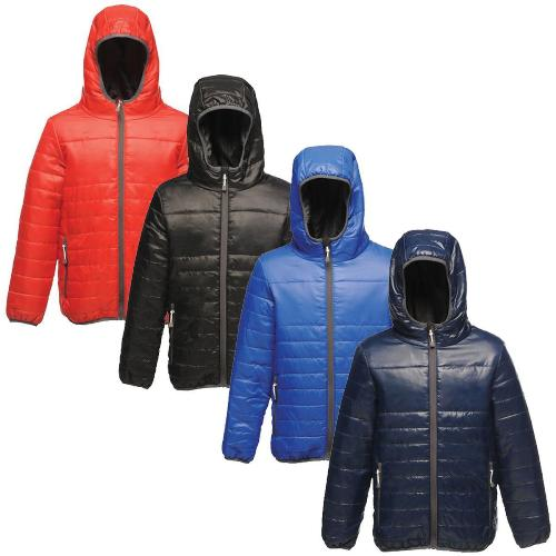 Regatta Kids Stormforce Thermoguard Thermal Jacket - Lightweight, Warm & Reflective - BEYRUN