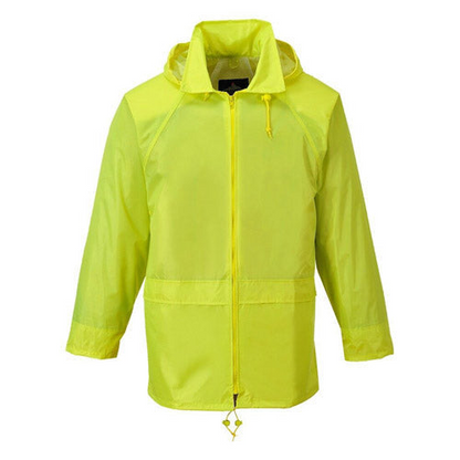 Portwest Classic Rain Jacket S440 - Waterproof, Breathable & UV-Resistant Outdoor Jacket - BEYRUN