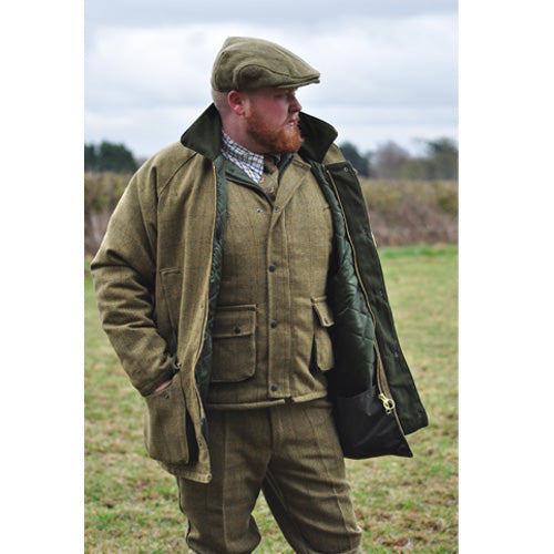 Men's Waterproof & Windproof Tweed Jacket - Durable Outdoor Wear - BEYRUN