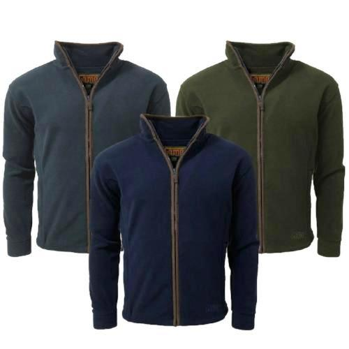 Men's Game Stanton Fleece Jacket - Premium Anti-Pill Fleece with Contrast Piping | Stylish & Functional Outerwear - BEYRUN