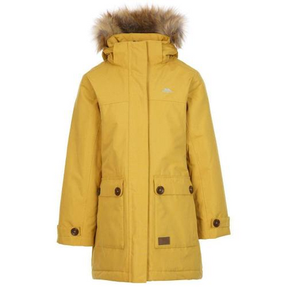 Kids Trespass Rhoda Fishtail Padded Jacket - Windproof & Waterproof - Ultimate Protection for Your Child - BEYRUN