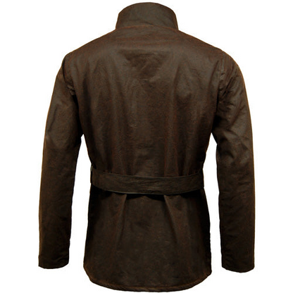 Game Continental Belted Motorcycle Wax Jacket - Stylish & Durable | Premium UK Made - BEYRUN