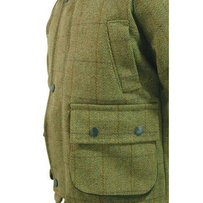 Children's Game Tweed Jacket - Waterproof & Windproof | Premium UK Craftsmanship - BEYRUN