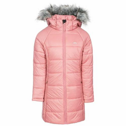 Trespass Girls Elimore Padded Hooded Casual Coat - Stylish & Warm Winter Jacket - BEYRUN