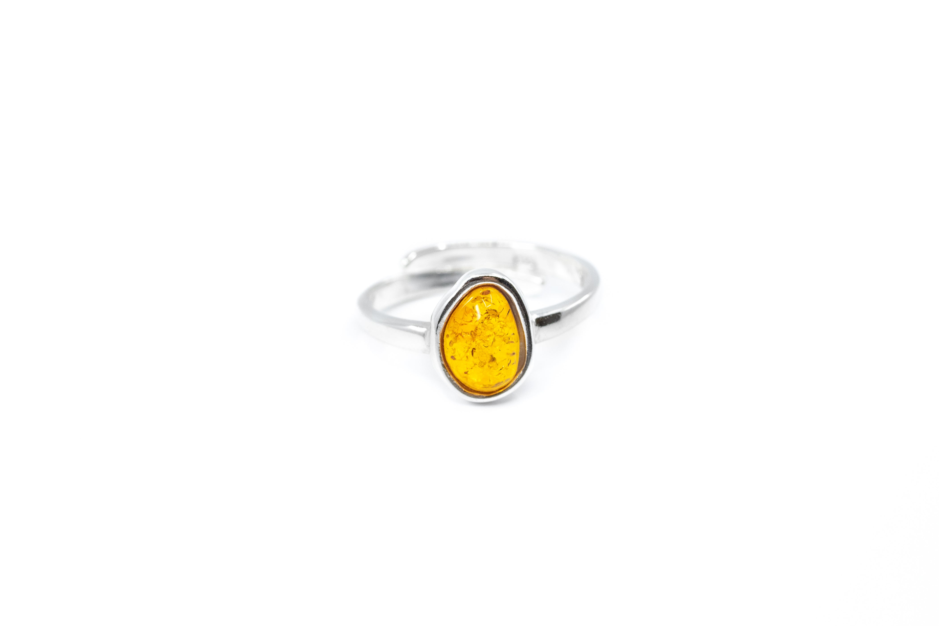 Amber ELEMENT Stacking Ring - Baltic Beauty Jewellery - BEYRUN