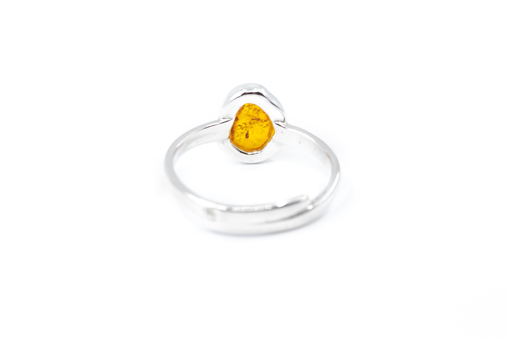 Amber ELEMENT Stacking Ring - Baltic Beauty Jewellery - BEYRUN