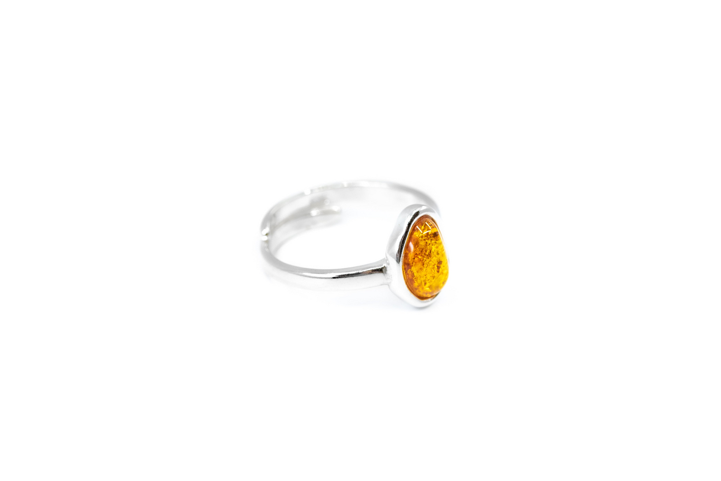 Amber ELEMENT Stacking Ring - Baltic Beauty Jewellery - BEYRUN