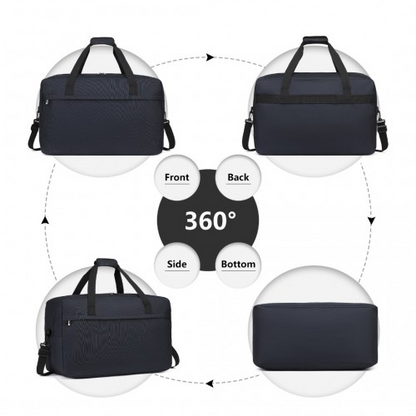 Kono Lightweight Multi Purpose Unisex Sports Travel Duffel Bag - Dark Blue | Versatile and Durable Travel Bag - BEYRUN