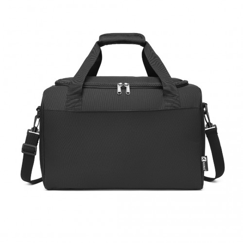 Kono Structured Travel Duffle Bag - Black | Stylish & Durable Travel Companion - BEYRUN