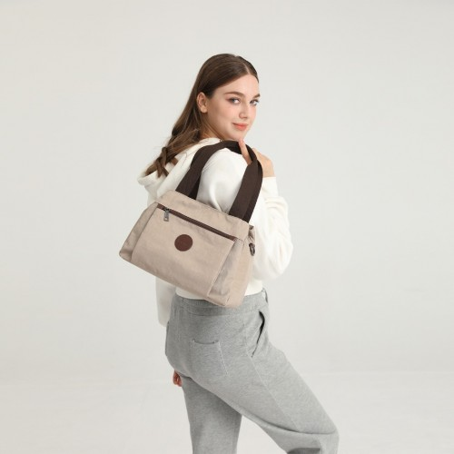 EH2239 - Kono Waterproof Multi-Functional Handbag Cross Body Bag in Grey | Stylish & Versatile - BEYRUN