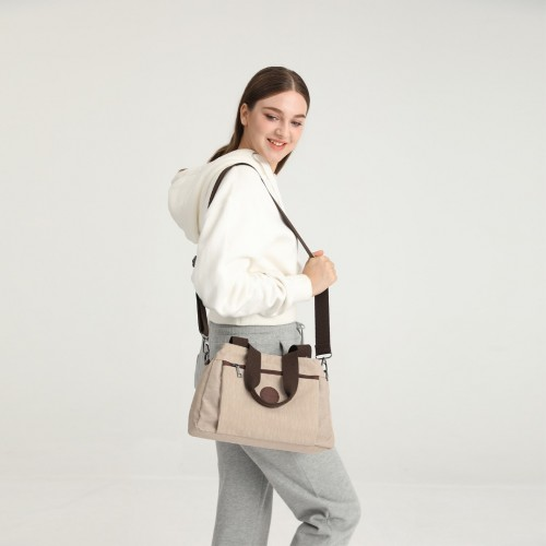 EH2239 - Kono Waterproof Multi-Functional Handbag Cross Body Bag in Grey | Stylish & Versatile - BEYRUN