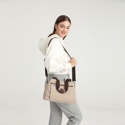 EH2239 - Kono Waterproof Multi-Functional Handbag Cross Body Bag in Grey | Stylish & Versatile - BEYRUN