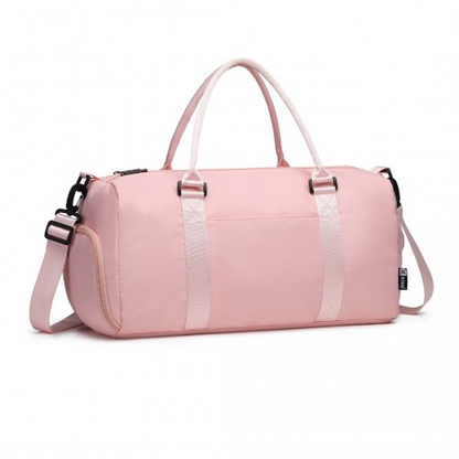 Kono Multi Waterproof Gym Bag Carry On Weekend Bag - Pink | Large Capacity, Versatile & Stylish Travel Companion - BEYRUN