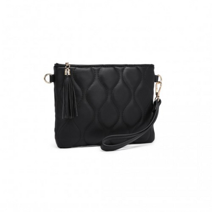 Miss Lulu Small PU Leather Soft Crossbody Bag - Black | Elegant & Versatile Accessory - BEYRUN