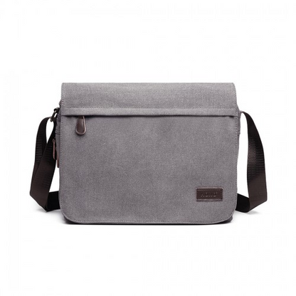 Kono Classic Expanding Messenger Bag - Grey | Versatile & Stylish Laptop Bag - BEYRUN