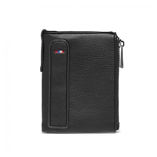 Miss Lulu Leather Look Wallet - Black | Premium Quality Artificial Leather Wallet for Men and Women - BEYRUN