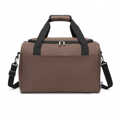 Kono Structured Travel Duffle Bag - Brown | Premium Oxford Cloth | Water Resistant | Perfect for A4 Items & Laptops - BEYRUN