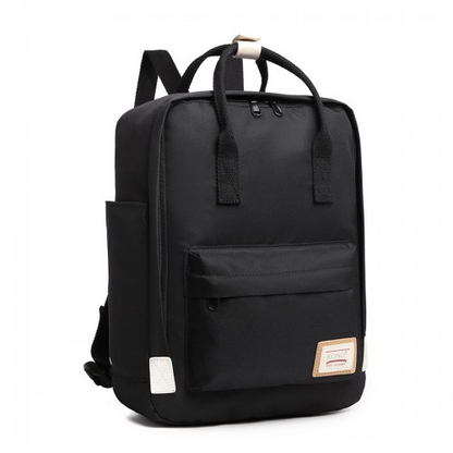 EB2017 - Kono Large Polyester Laptop Backpack - Black - BEYRUN