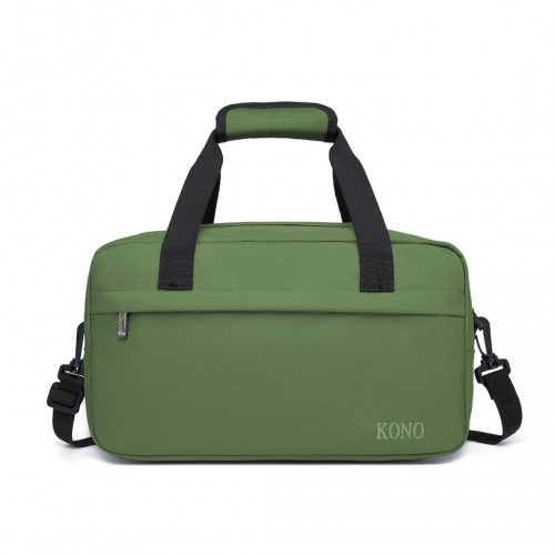 Kono Lightweight Multi Purpose Unisex Sports Travel Duffel Bag - Green - BEYRUN