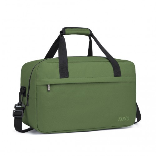 Kono Lightweight Multi Purpose Unisex Sports Travel Duffel Bag - Green | Spacious & Versatile - BEYRUN