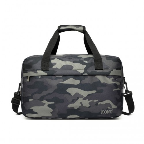 Kono Unisex Camouflage Lightweight Multi-Purpose Sports Travel Duffel Bag - Perfect for Gym, Travel & More - BEYRUN