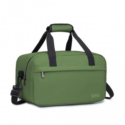 Kono Lightweight Multi Purpose Unisex Sports Travel Duffel Bag - Green - BEYRUN