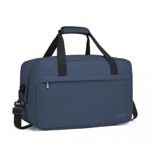 Kono Lightweight Multi Purpose Unisex Sports Travel Duffel Bag - Navy | Durable & Stylish - BEYRUN