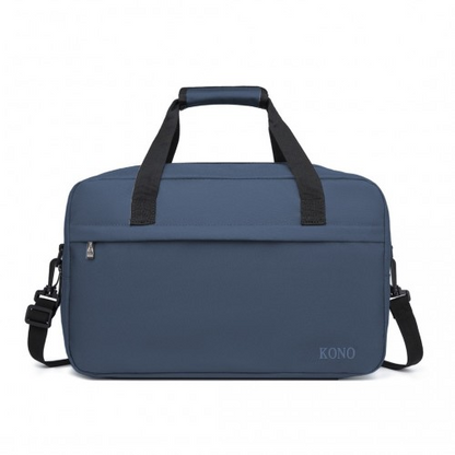 Kono Lightweight Multi Purpose Unisex Sports Travel Duffel Bag - Navy | Durable & Stylish - BEYRUN