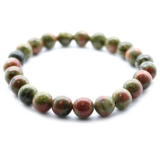 Power Bracelet - Green Jasper | Energy Absorbing & Harmonizing Jewelry - BEYRUN