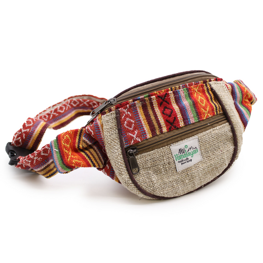 Shop the Trendy Bum Bag - Hemp & Cotton (Assorted) | Eco-Friendly & Fashionable - BEYRUN