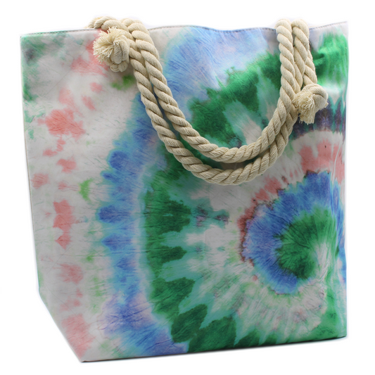 Psychedelic Splash Bag - Nature Vibe | Vibrant & Durable Tote for Summer Festivals & Holidays - BEYRUN