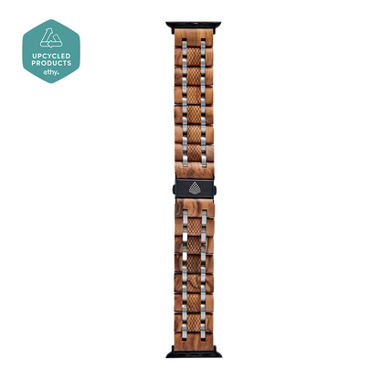 The Olive Apple Watch Strap - Sustainable Wooden Band for Apple Watch - BEYRUN