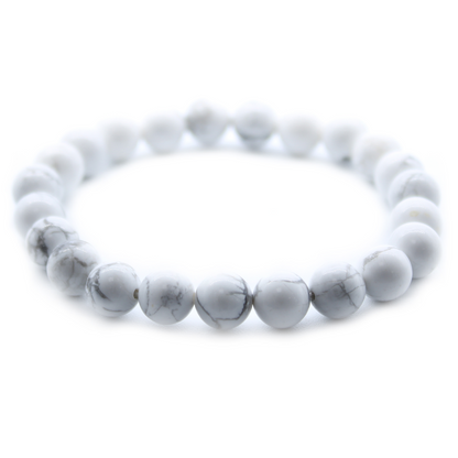 Power Bracelet - White Jasper | Balance Emotions & Enhance Relaxation - BEYRUN