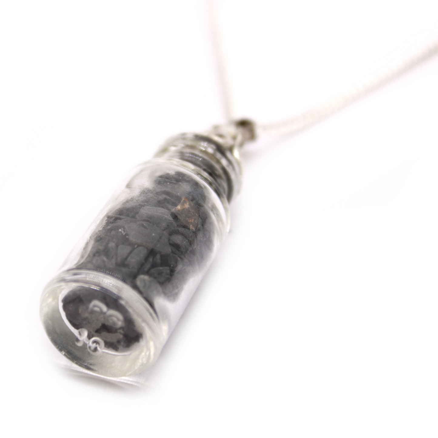 Bottled Gemstones Necklace - Black Onyx | Elegant and Powerful - BEYRUN