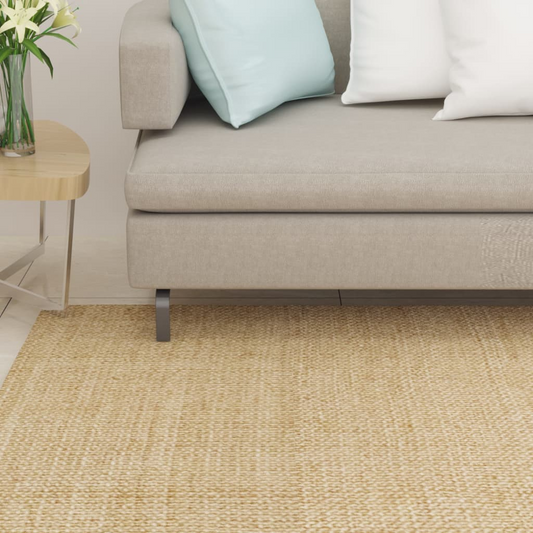 vidaXL Natural Sisal Rug 80x350 cm - Anti-Slip, Durable, Eco-Friendly & Elegant Home Decor - BEYRUN