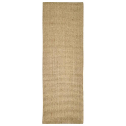 vidaXL Natural Sisal Rug - Durable, Eco-Friendly, 100x300 cm - BEYRUN