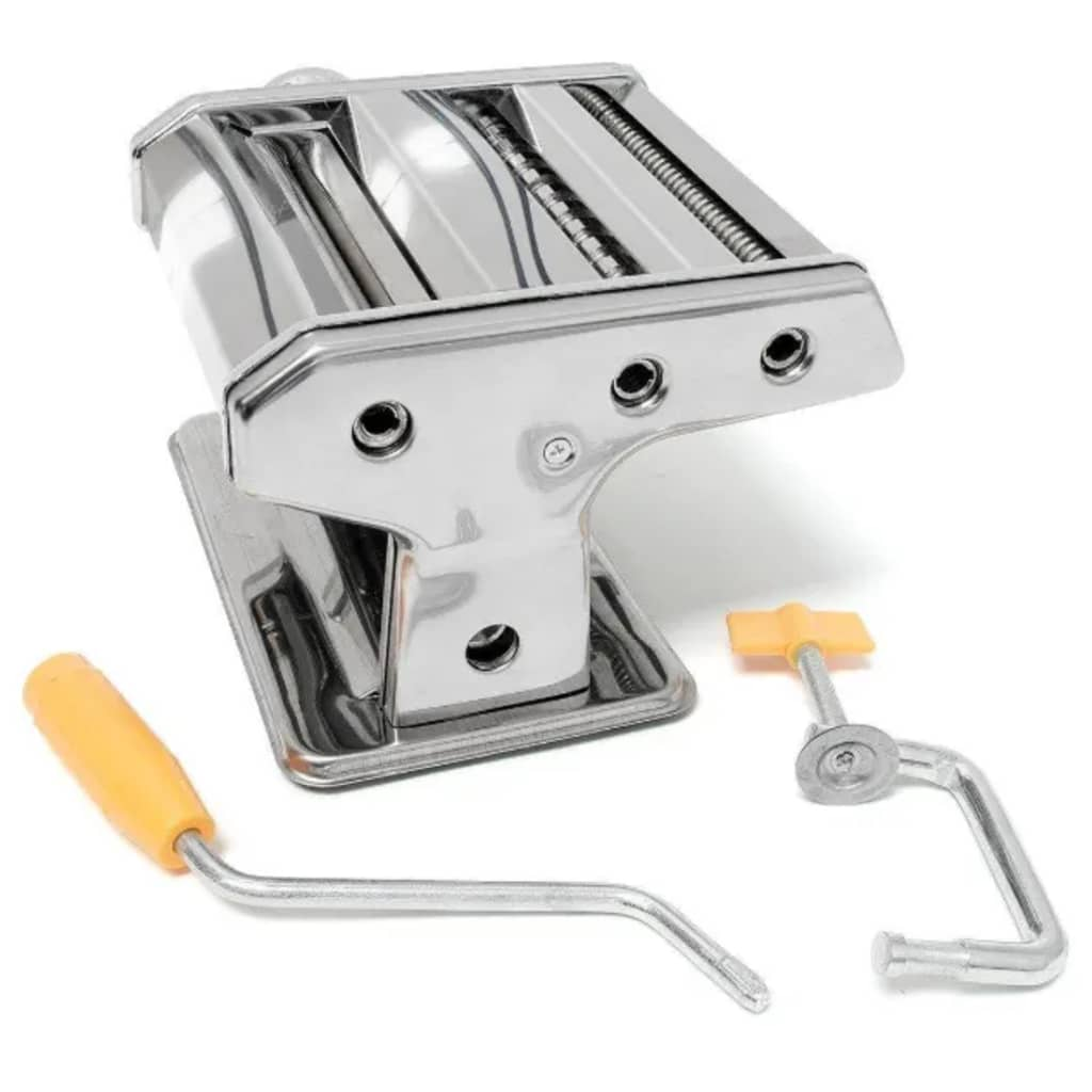 HI Pasta Maker Aluminium – Adjustable Thickness & Width | Easy-to-Clean Noodle Maker for Homemade Pasta - BEYRUN