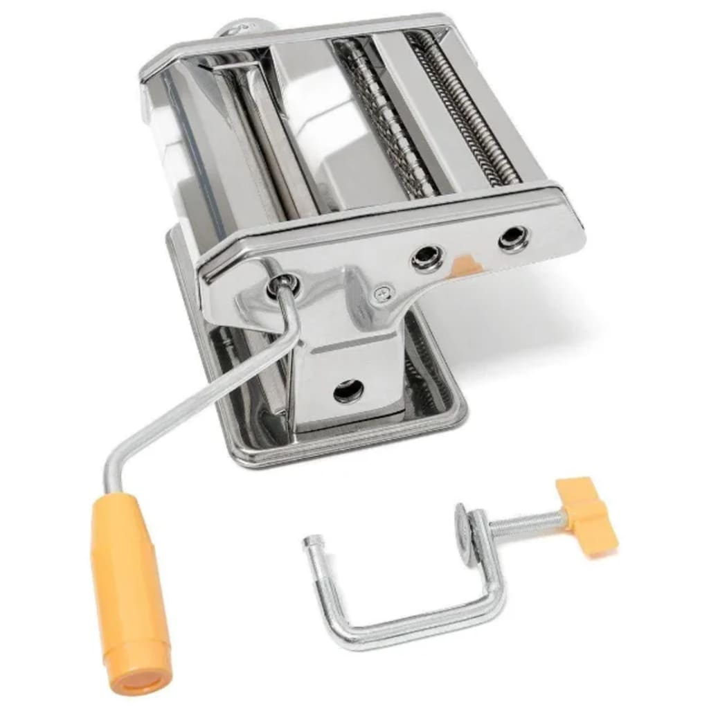 HI Pasta Maker Aluminium – Adjustable Thickness & Width | Easy-to-Clean Noodle Maker for Homemade Pasta - BEYRUN