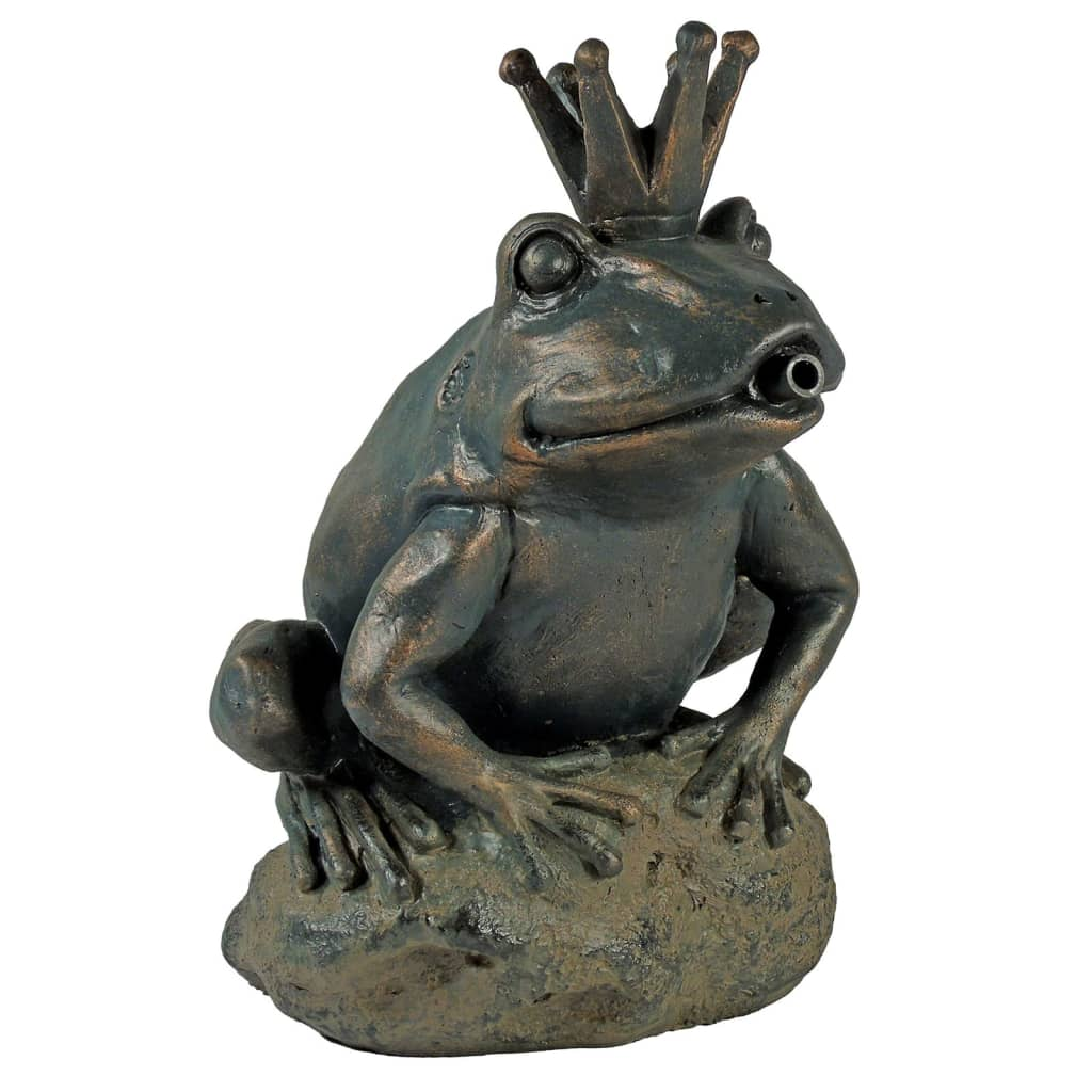 Ubbink King Frog Garden Fountain – Elegant Decorative Water Feature with Soothing Sounds - BEYRUN