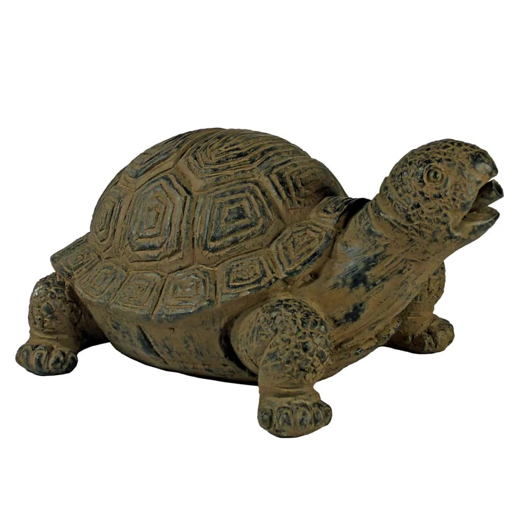 Ubbink Spitter Garden Fountain Turtle - Elegant Turtle Water Feature with Bronze Accents for Outdoor Décor - BEYRUN