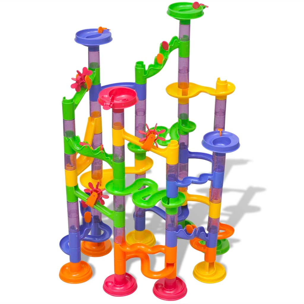 Kids'/Children's Marble Run - Fun and Educational Toy for Building Creative Tracks - BEYRUN