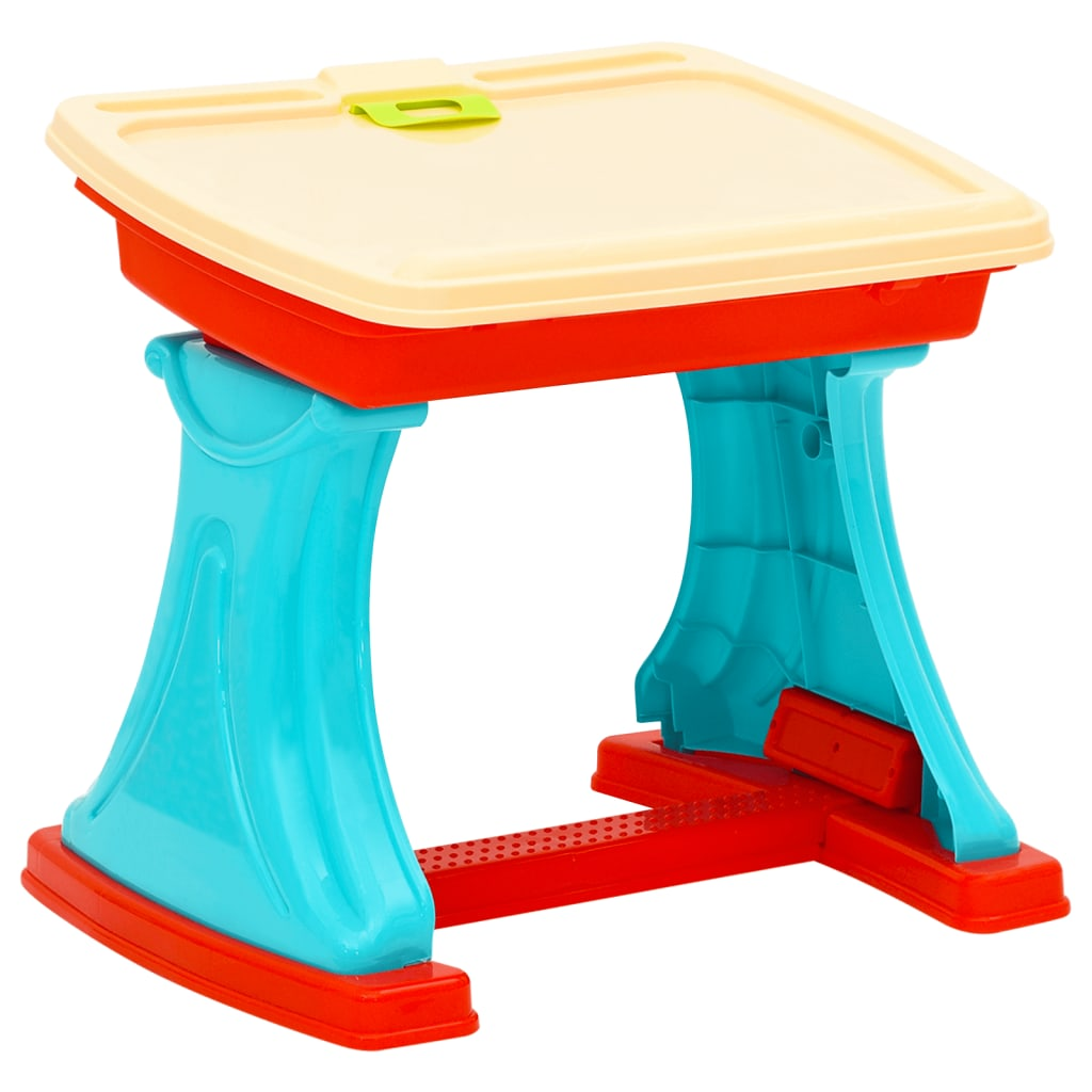 vidaXL Children Learning Desk & Easel Adjustable - Multi-Functional, Foldable, and Fun - BEYRUN