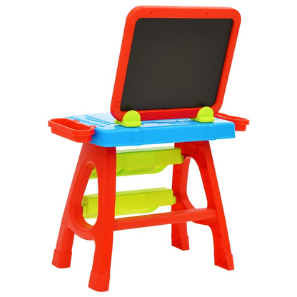 vidaXL 3-1 Children Easel and Learning Desk Play Set - Cultivate Creativity and Fun - BEYRUN