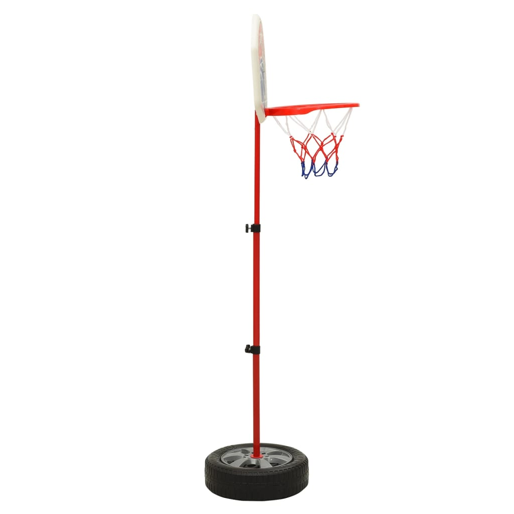 vidaXL Children Basketball Play Set Adjustable 120 cm - BEYRUN